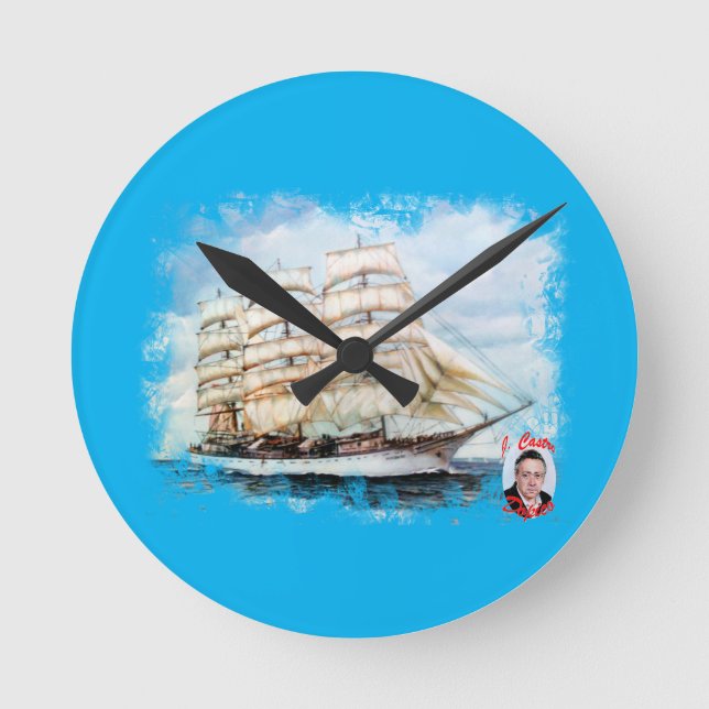 Cutty Sark Regatta/Cutty Sark Tall Ships' Race Round Clock (Front)