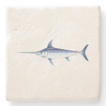 Cuttyhunk Island Swordfish Drink Coaster