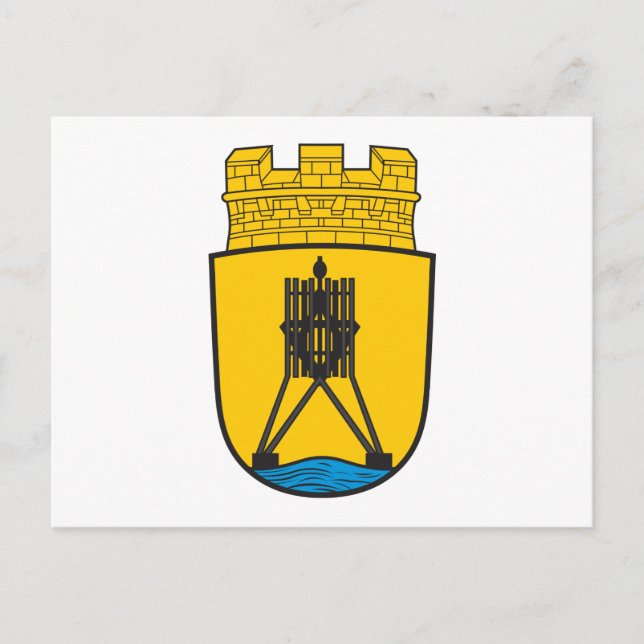 Cuxhaven Coat of Arms Postcard (Front)