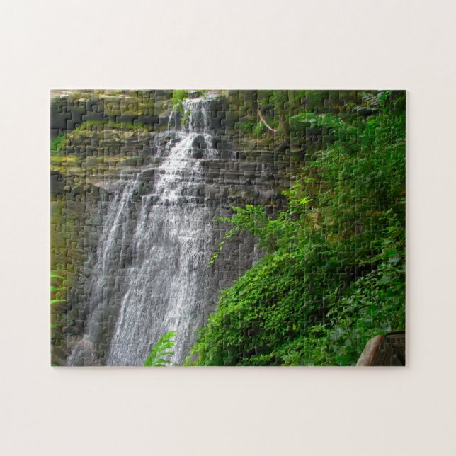 Cuyahoga Brandy wine falls Ohio. Jigsaw Puzzle (Horizontal)