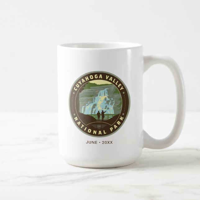 Cuyahoga National Park Coffee Mug (Right)
