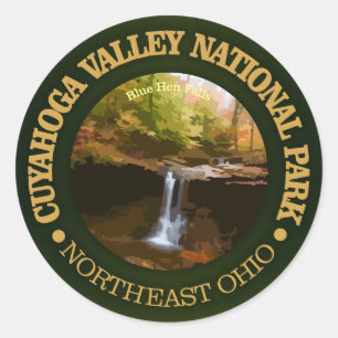 Cuyahoga Valley National Park Classic Round Sticker