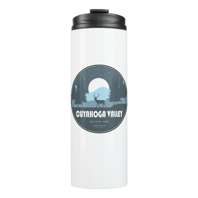 Cuyahoga Valley National Park Deer Thermal Tumbler (Front)