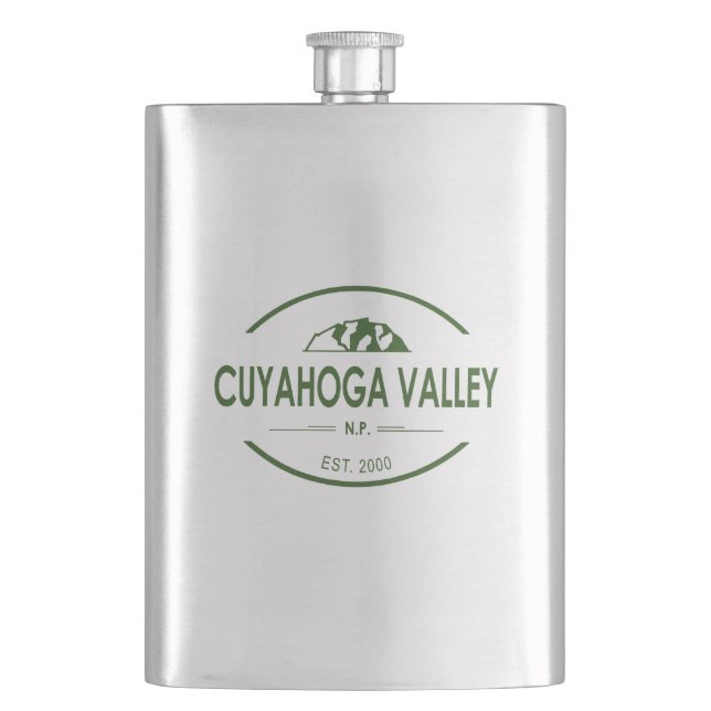 Cuyahoga Valley National Park Hip Flask (Front)