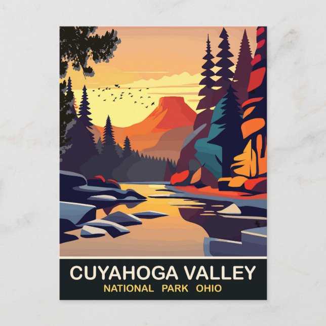 Cuyahoga Valley, National Park, OH, Travel Postcard (Front)