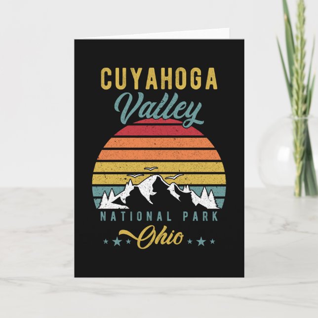 Cuyahoga Valley National Park Ohio Card (Front)