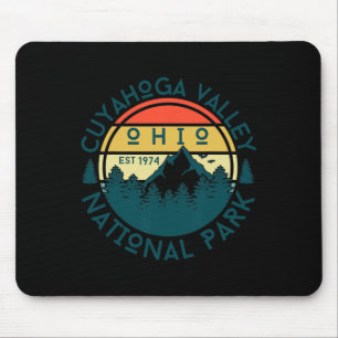 Cuyahoga Valley National Park Ohio Hiking Nature O Mouse Mat