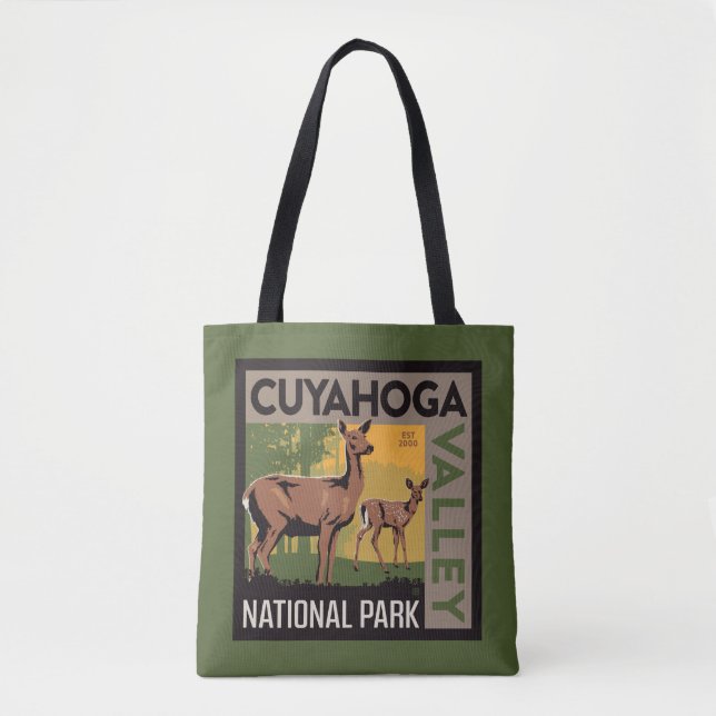 Cuyahoga Valley National Park | Ohio Tote Bag (Front)