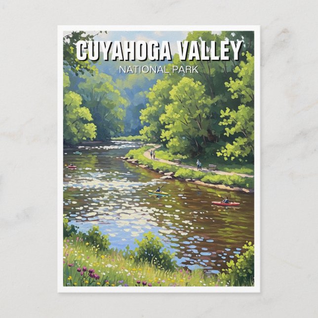 Cuyahoga Valley National Park Ohio Travel Postcard (Front)