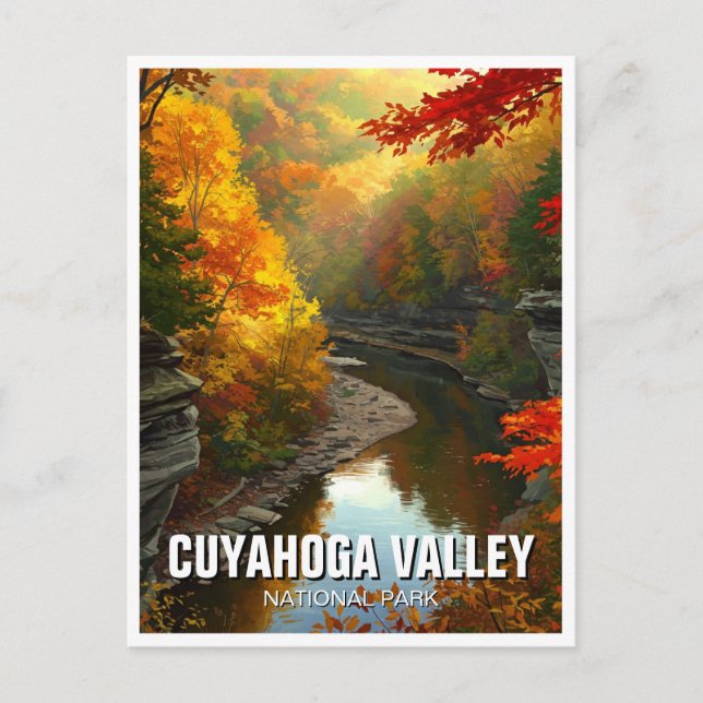 Cuyahoga Valley National Park Ohio Travel Postcard (Front)