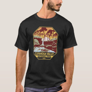 Cuyahoga Valley National Park Ohio Vintage Emblem  T-Shirt