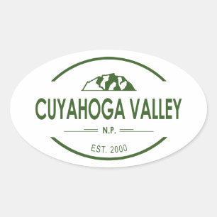 Cuyahoga Valley National Park Oval Sticker