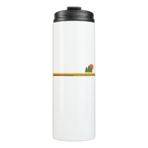 Cuyahoga Valley National Park Pine Trees Sun Thermal Tumbler