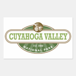 Cuyahoga Valley National Park Rectangular Sticker