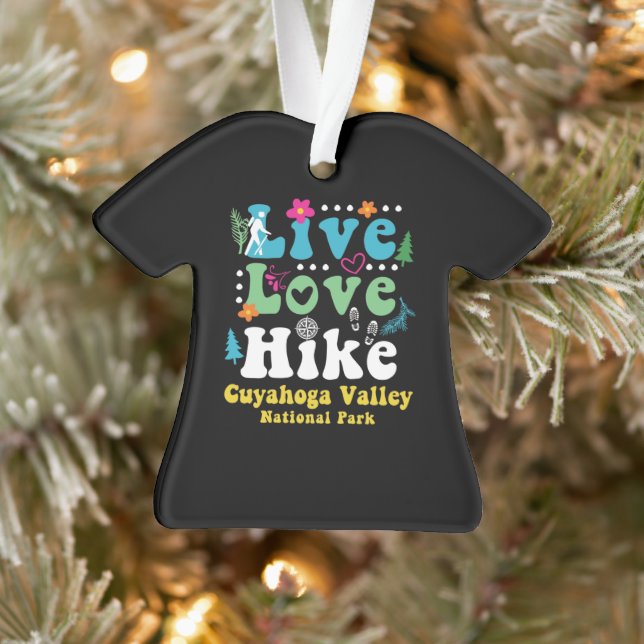 CUYAHOGA VALLEY NATIONAL PARK RETRO 60s 70s 80s Ornament (Tree)