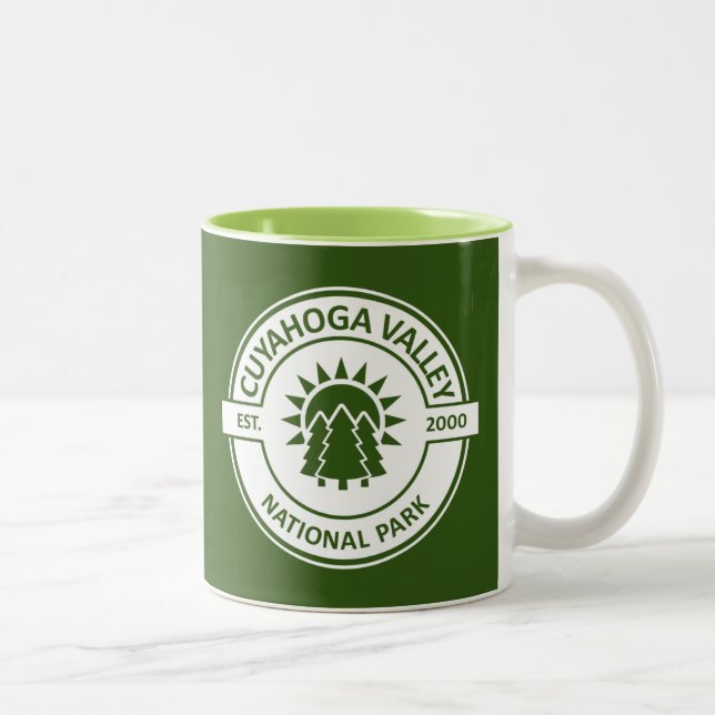 Cuyahoga Valley National Park Two-Tone Coffee Mug (Right)