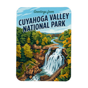 Cuyahoga Valley National Park USA Magnet