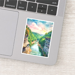 Cuyahoga Valley National Park Watercolor Painting