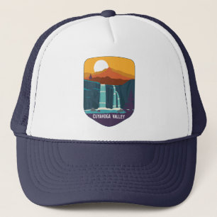 Cuyahoga Valley National Park waterfalls Ohio Trucker Hat