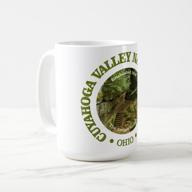 Cuyahoga Valley NP2 Coffee Mug (Front Left)