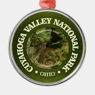 Cuyahoga Valley NP2 Metal Tree Decoration