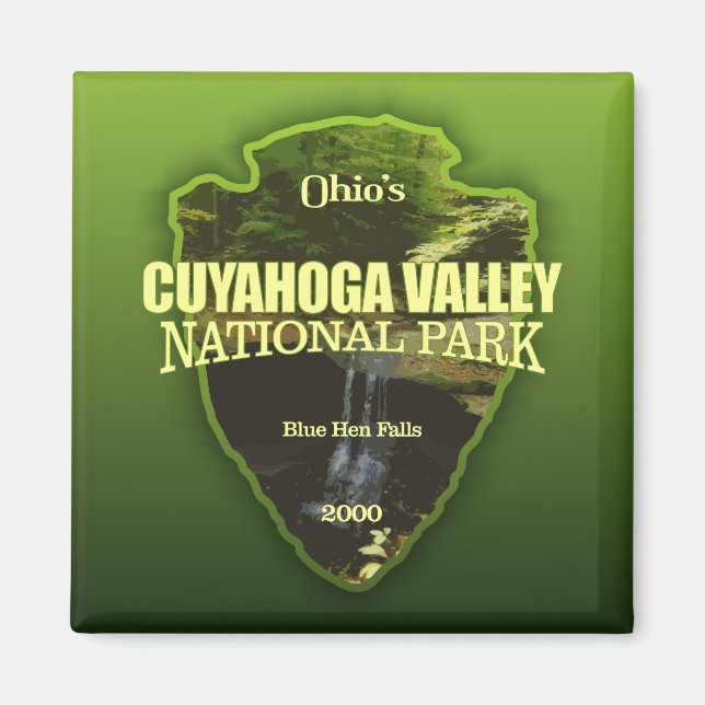 Cuyahoga Valley NP (arrowhead) Magnet (Front)