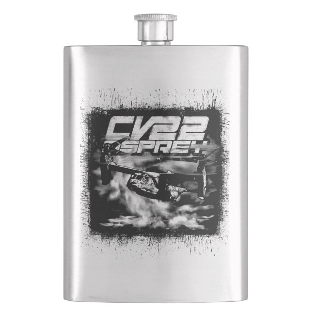 CV-22 OSPREY Hip Flask Classic Flask (Front)
