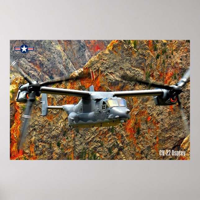 CV-22 OSPREY - Special Operations Poster (Front)