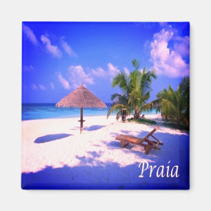 CV - Cape Verde - Praia - Panorama Magnet