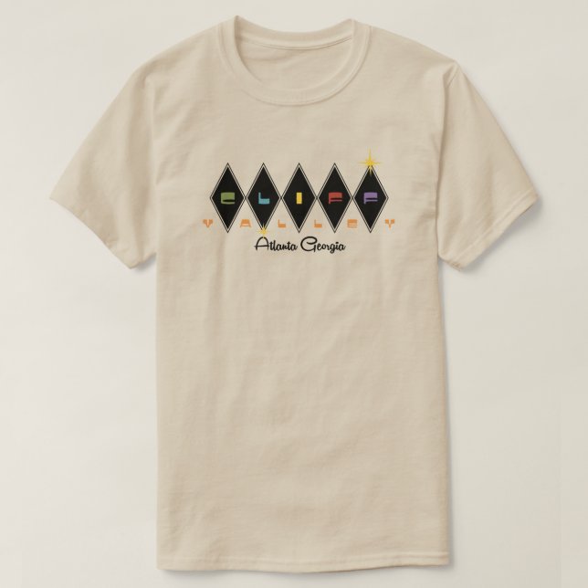 CV Retro - Atomic T-Shirt (Design Front)