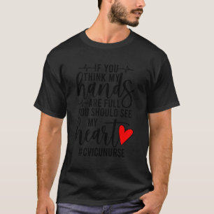 Cvicu Nurse Appreciation Cardiovascular Intensive T-Shirt