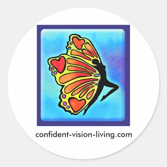 CVL Round Sticker