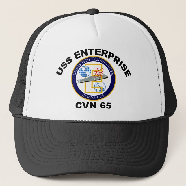 CVN-65 USS Enterprise Trucker Hat (Front)