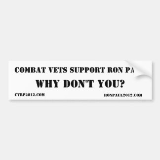 CVRP 2 BUMPER STICKER