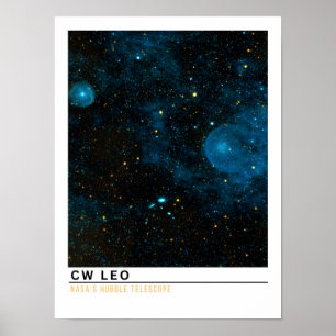 CW Leonis IRC +10216 Space Education Poster
