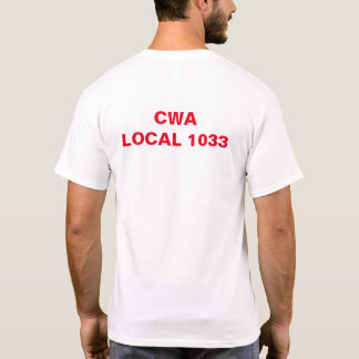 CWA Local 1033, New Jersey Union T-Shirt