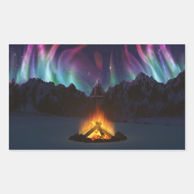 Cwm Aurora Gift Labels (Front)
