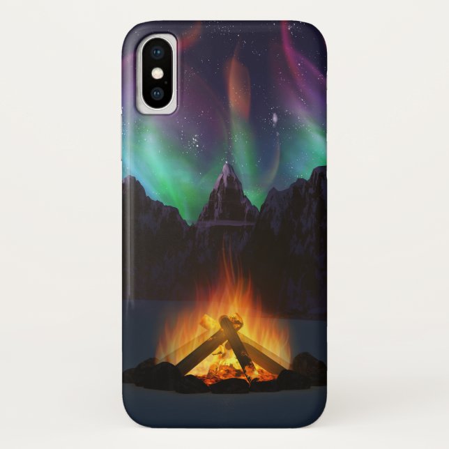 Cwm Aurora iPhone Case-Mate Case-Mate iPhone Case (Back)