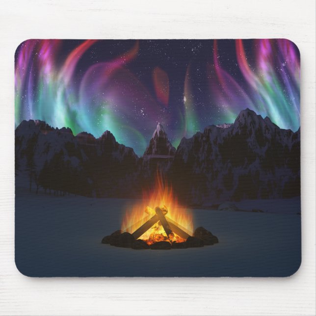 Cwm Aurora Mousepad (Front)