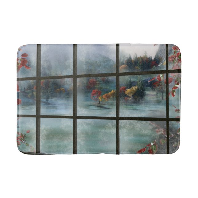 Cwm Autumn Frost Bath Mat (Front)