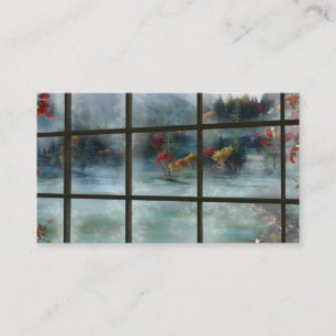 Cwm Autumn Frost Bookmarks Business Card
