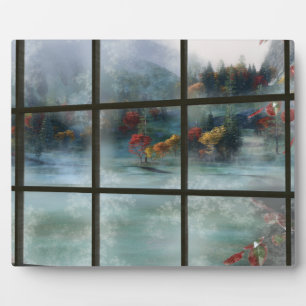 Cwm Autumn Frost Picture Plaque