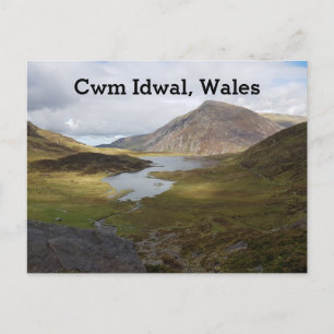 Cwm Idwal, Wales Holiday Postcard