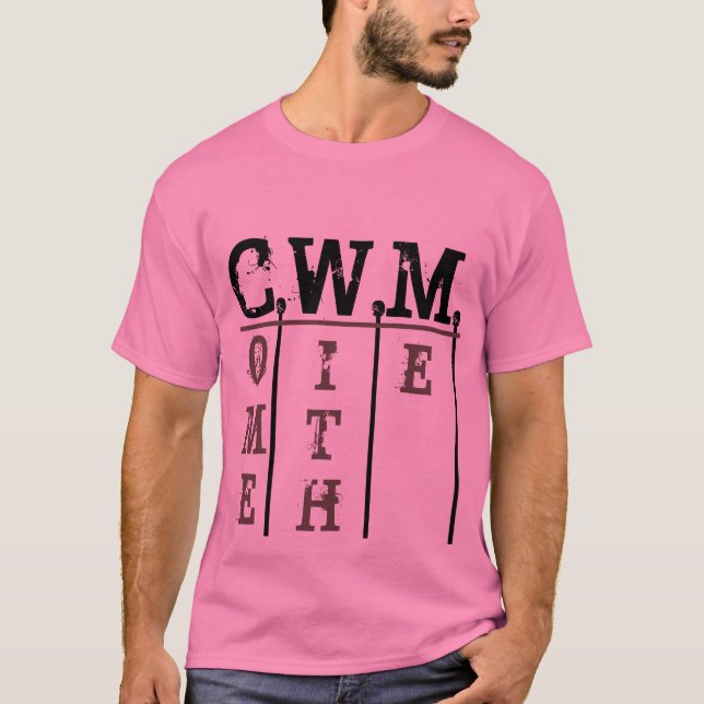 CWM Pink T-Shirt (Front)