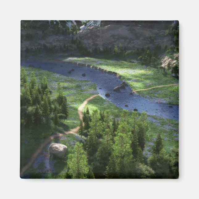 Cwm Solitude Magnet (Front)