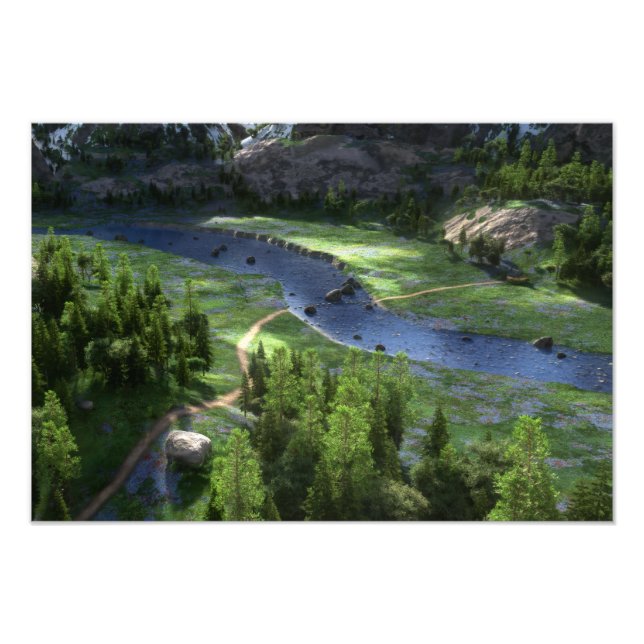 Cwm Solitude Photo Print (Front)