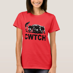 Cwtch Welsh Rugby Humour T-Shirt