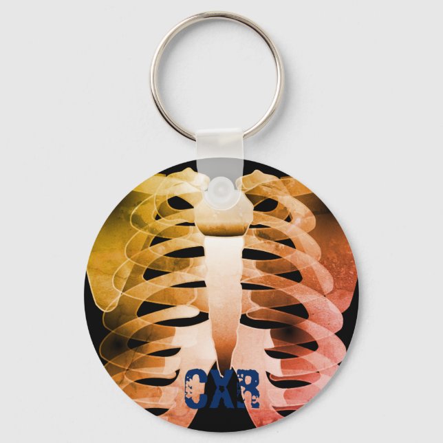 CXR Chest X-Ray Keychain (Front)