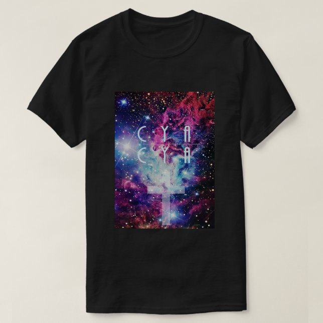 CYA MENS Galaxy T-Shirt (Design Front)