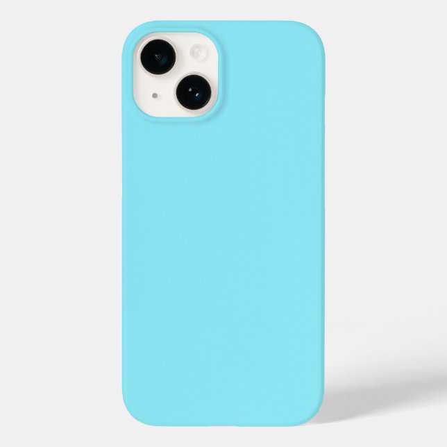 Cyan Abstract Background Case-Mate iPhone Case (Back)
